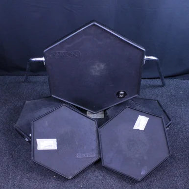 Used Simmons SDS 5PC PAD SET Electronic Pad Kit