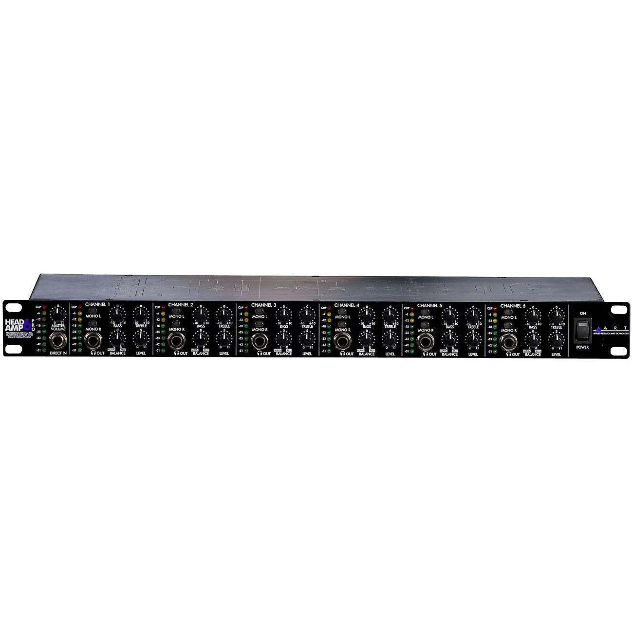 ART HeadAMP6 Pro 6-Channel Headphone Amplifier