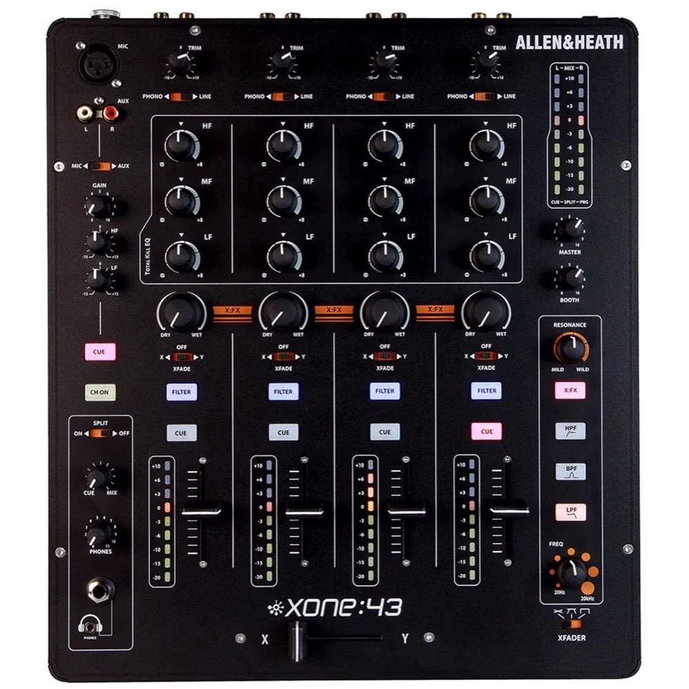 Allen & Heath Xone:43 Professional DJ Mixer