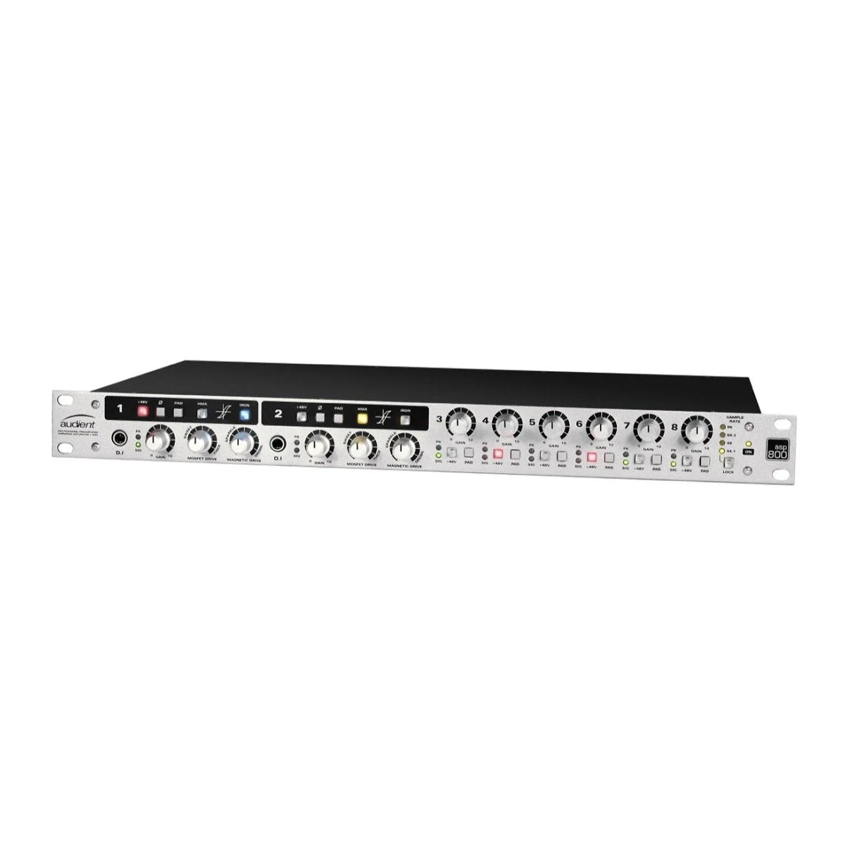 Audient ASP800 Microphone Preamplifier, 8-Channel