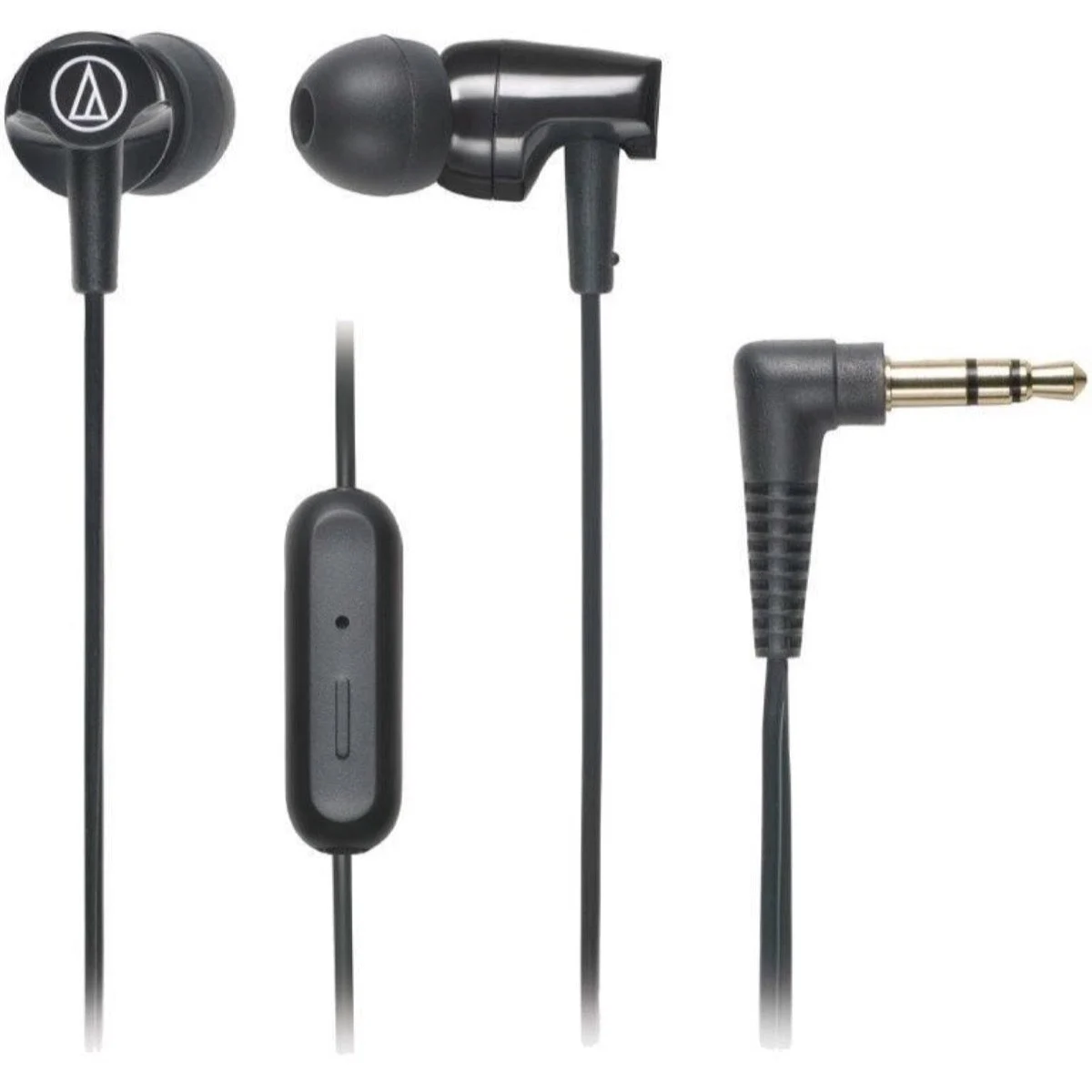 Audio-Technica ATH-CLR100ISBK Black SonicFuel In-Ear Headphones