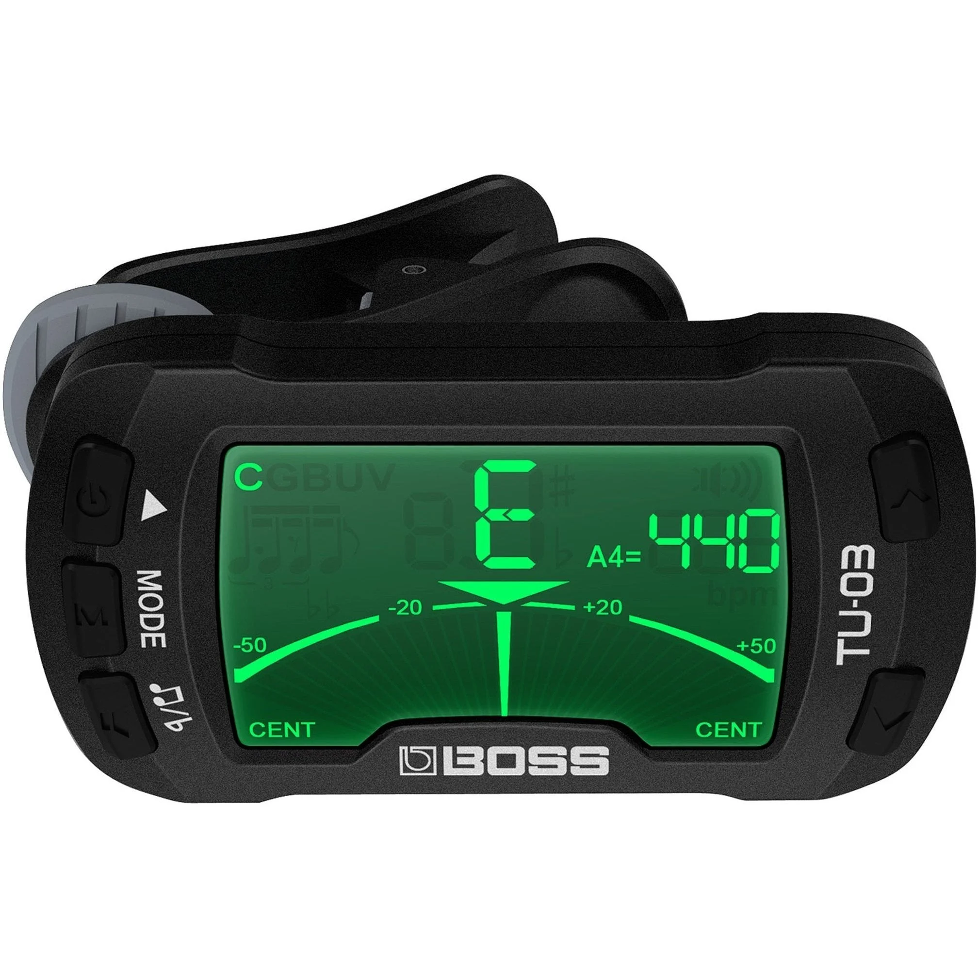 Boss TU-03 Clip On Tuner and Metronome