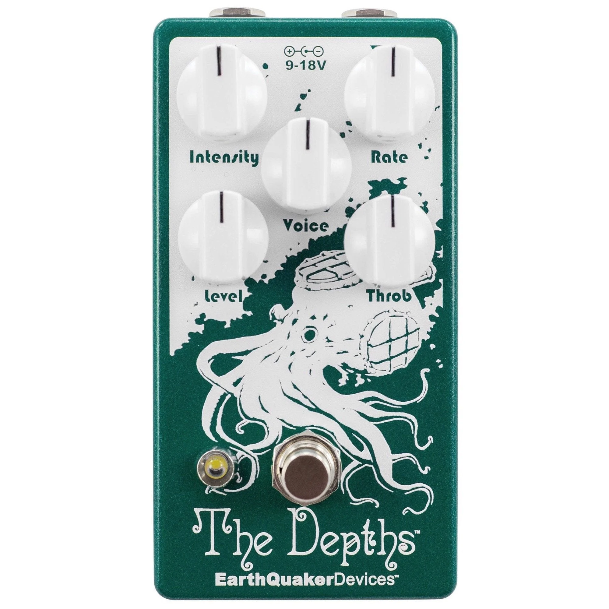 EarthQuaker Devices The Depths V2 Optical Vibe Vibrato Pedal