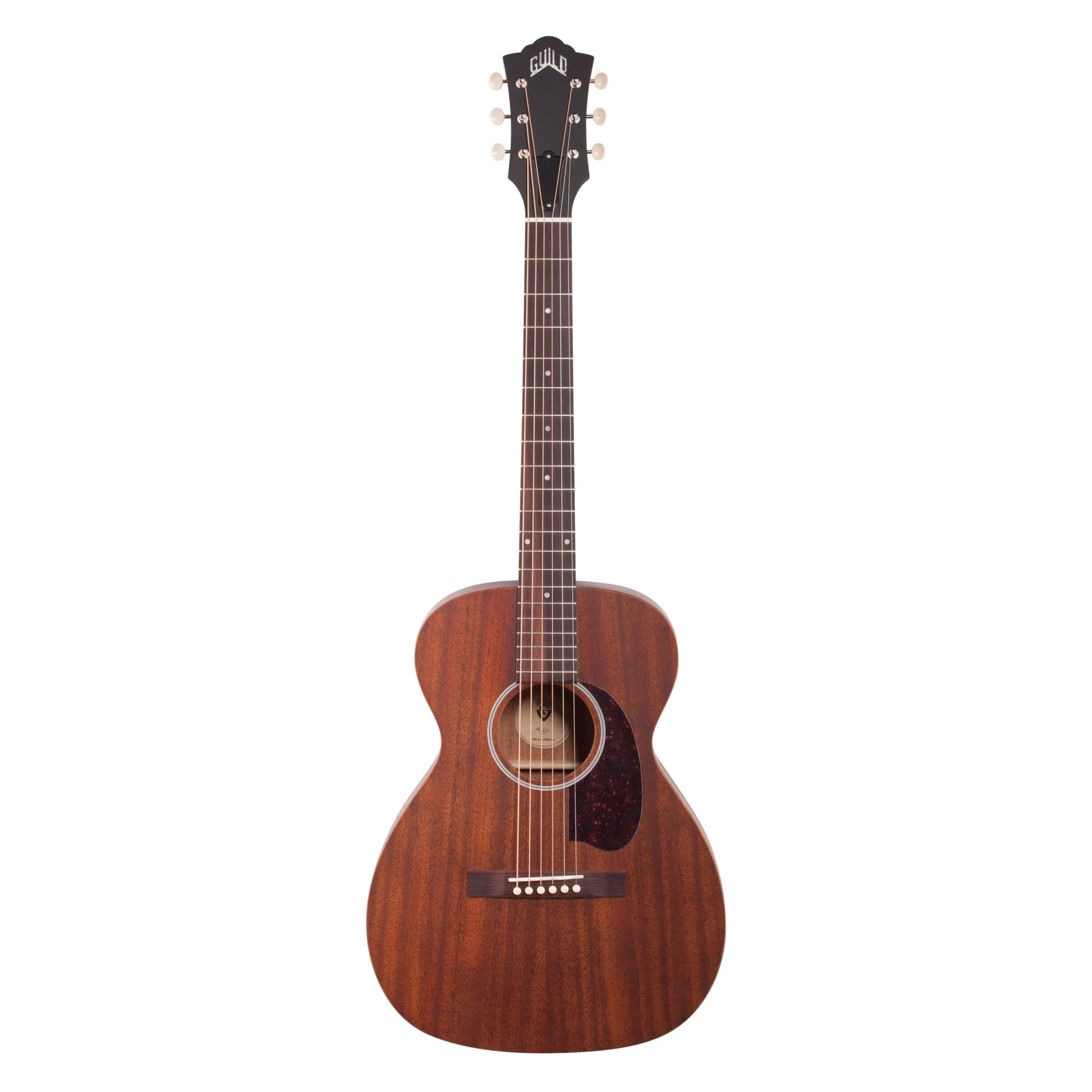 Guild M-20 Acoustic Guitar (with Case), Natural