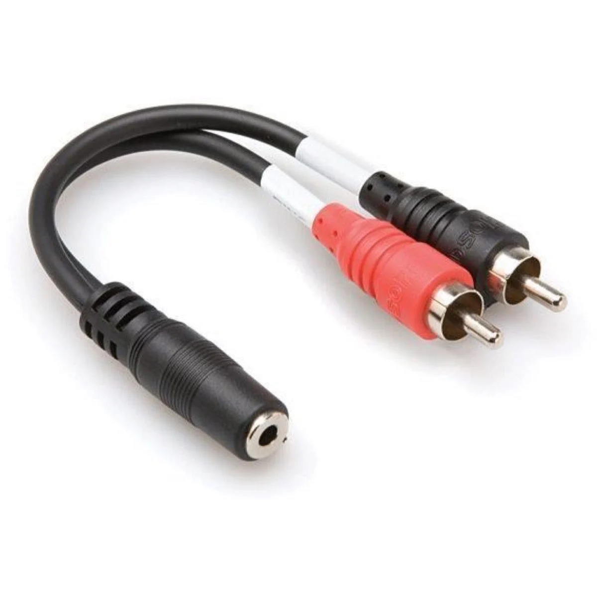 Hosa YMR-197 1/8 Inch TRS Female to Dual RCA Stereo Breakout Cable