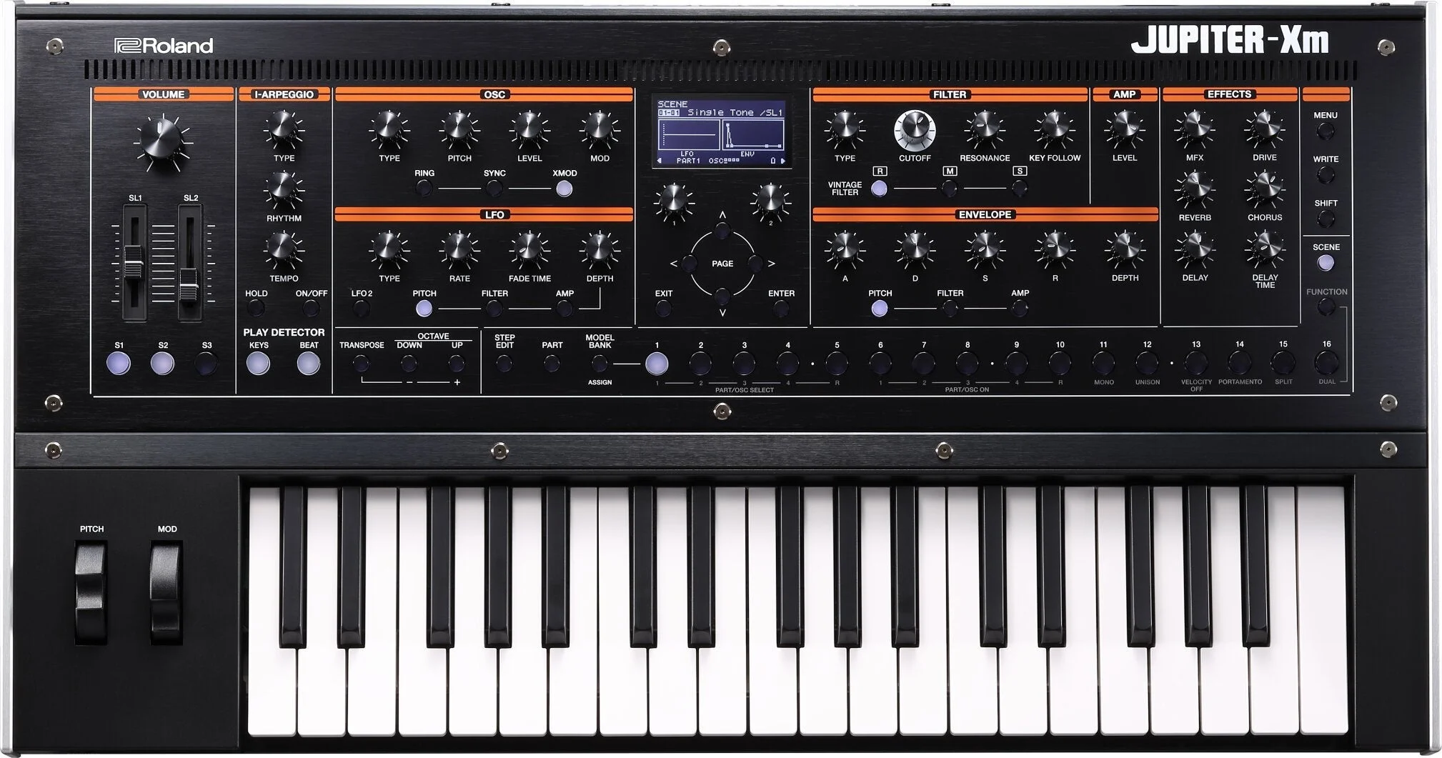 Roland Jupiter-Xm Keyboard Synthesizer