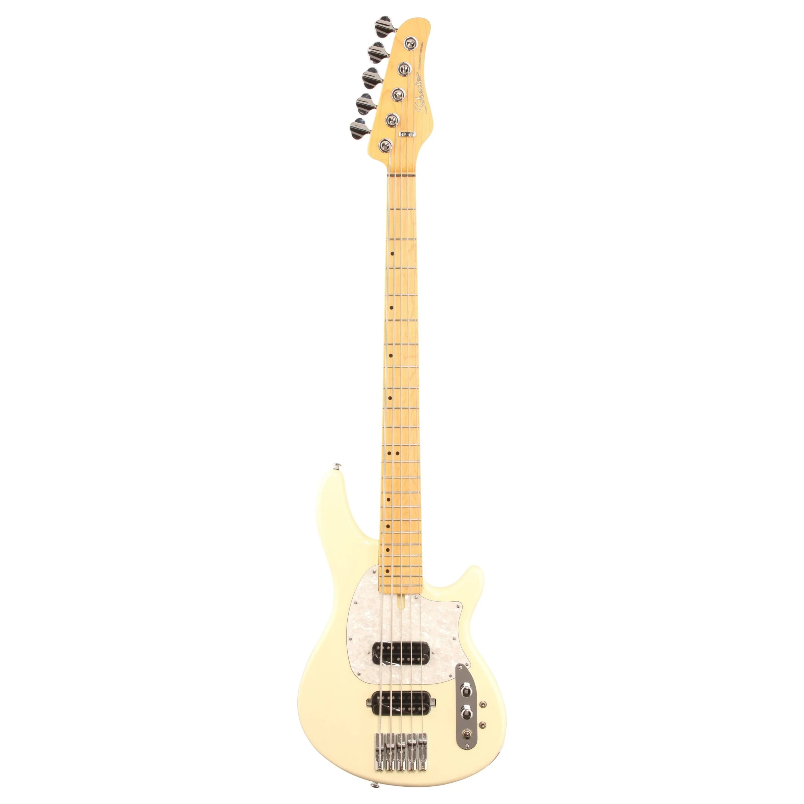 Schecter CV5 Ivory 5-String Electric Bass