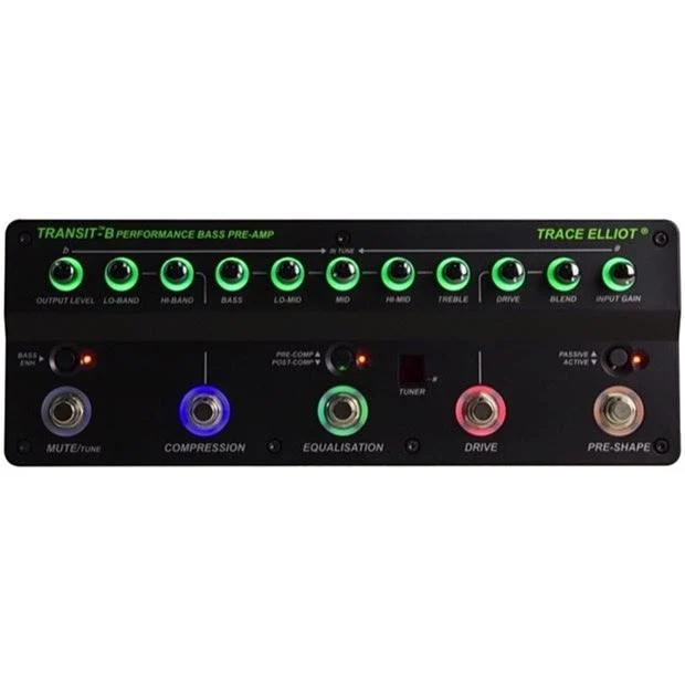 Trace Elliot Transit B Bass Guitar Preamp Pedal