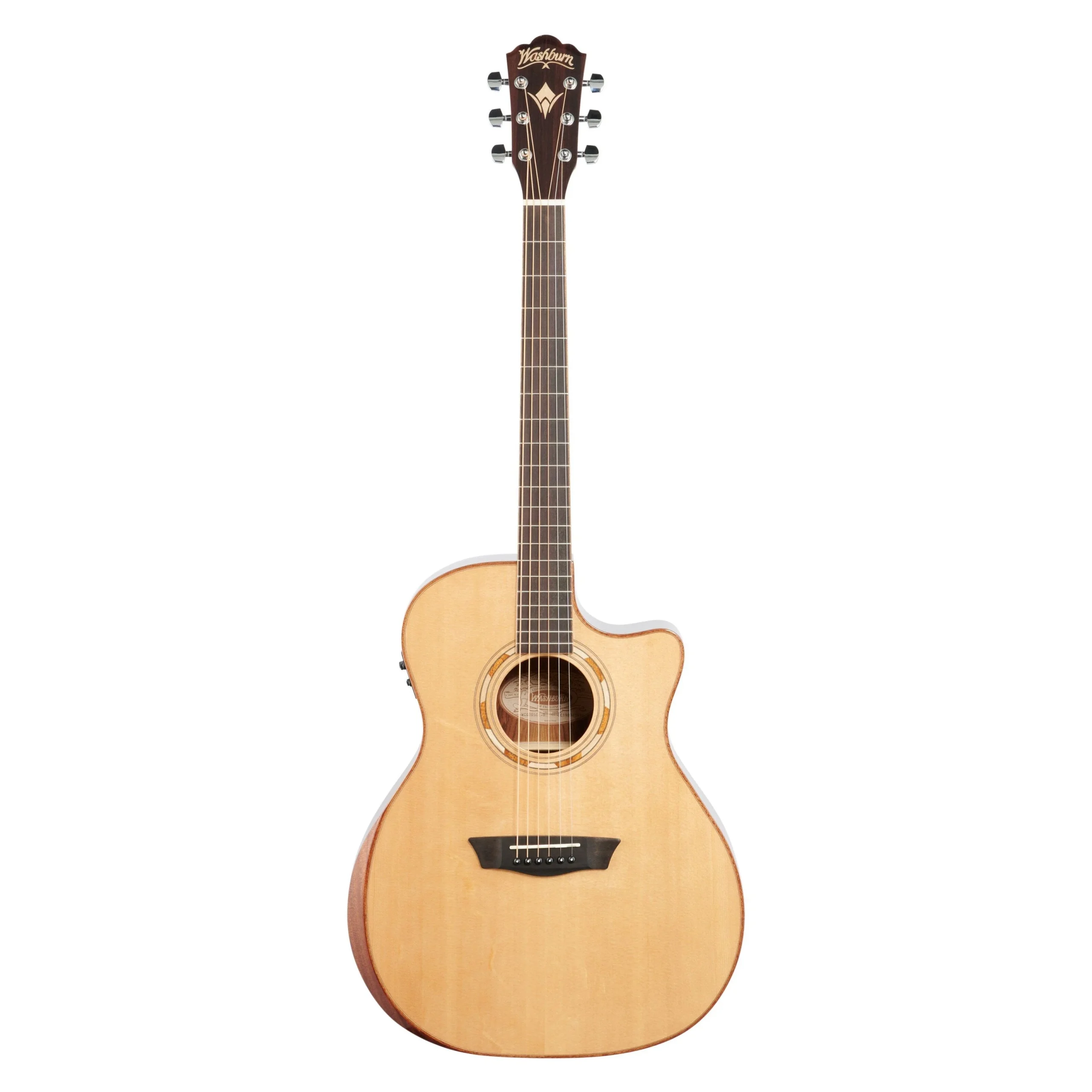 Washburn WCG20SCE O Comfort 20 Grand Auditorium Acoustic-Electric Guitar