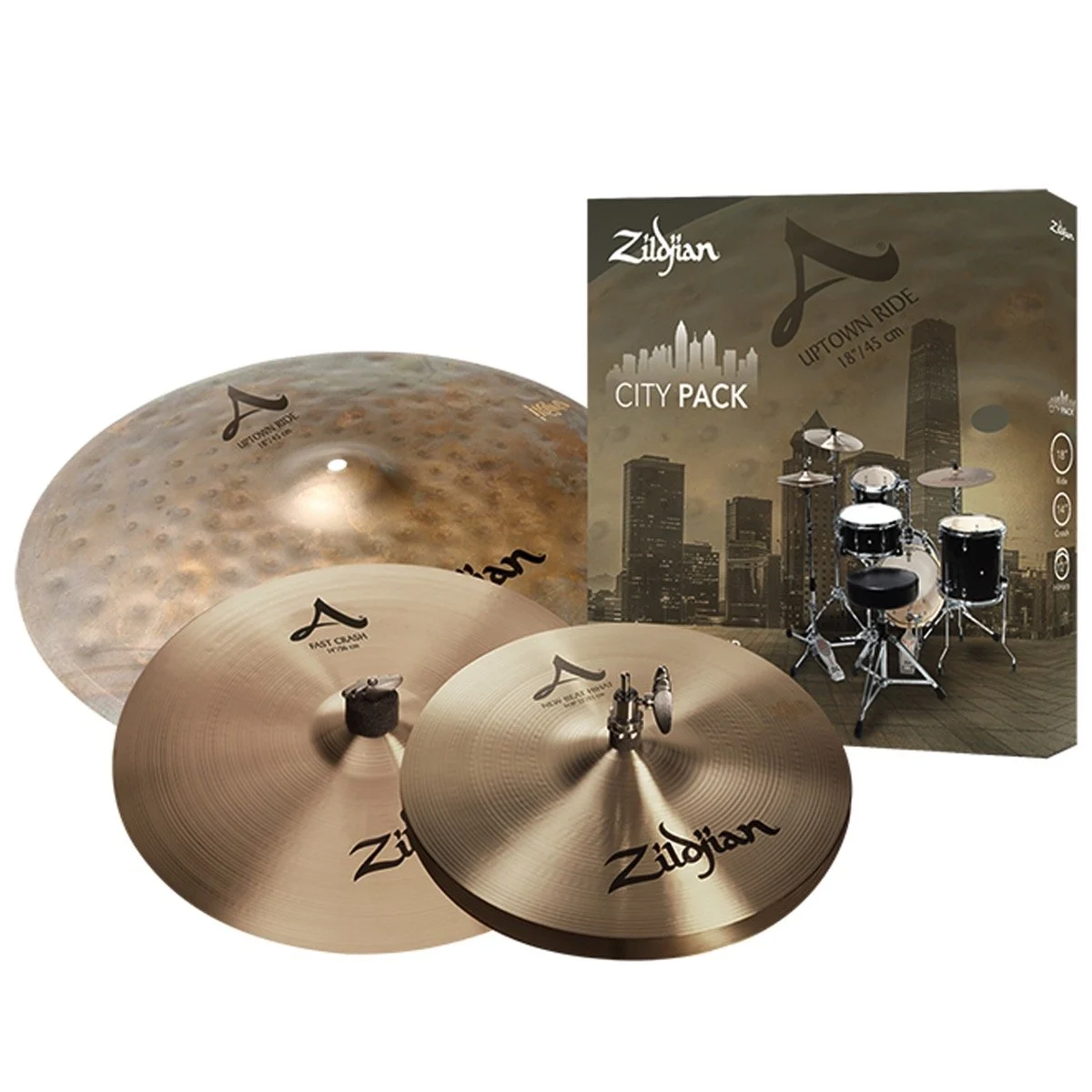 Zildjian A City Pack Cymbal Pack