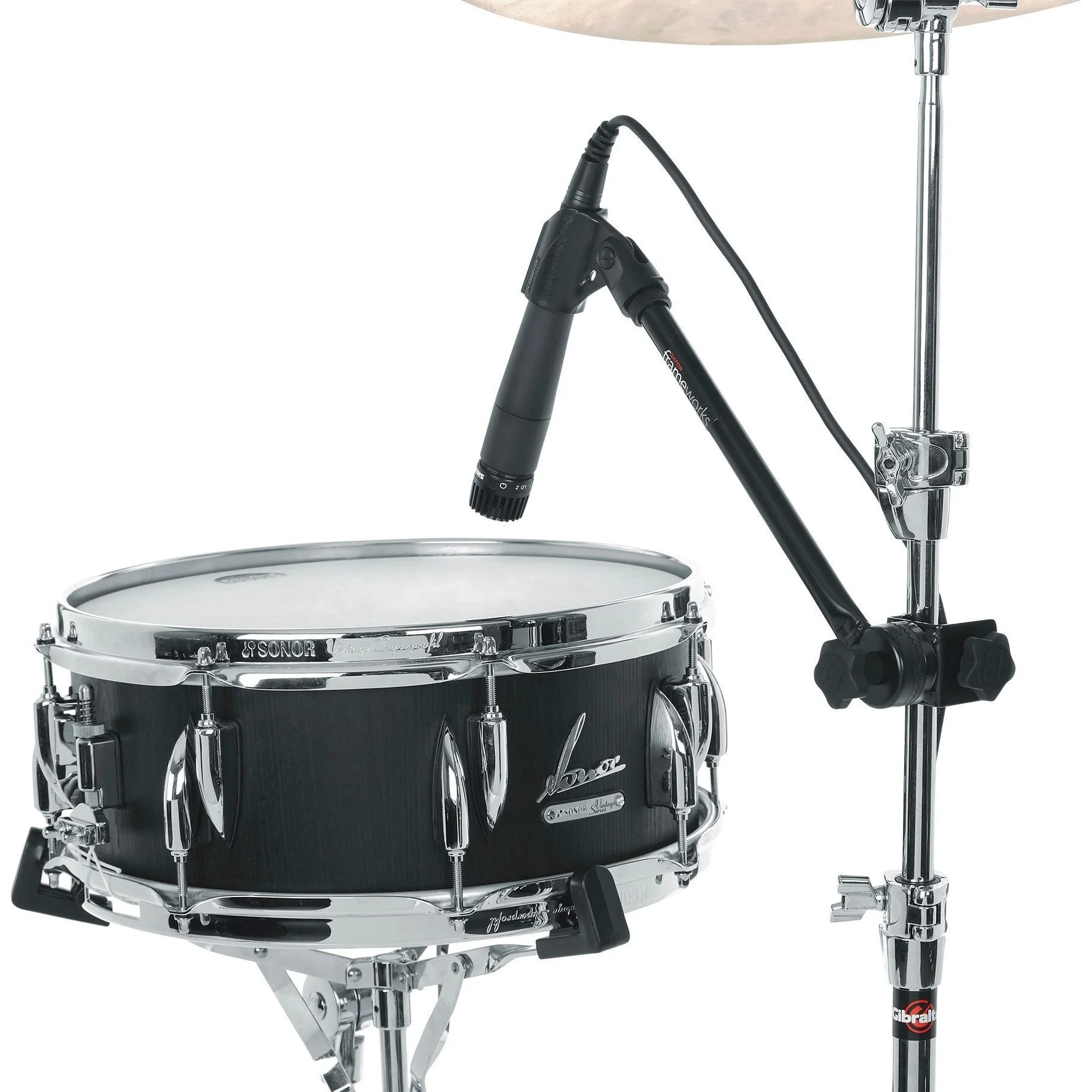Gator Frameworks GFW-MIC-CLMPBM9 Clamp On Mini Boom