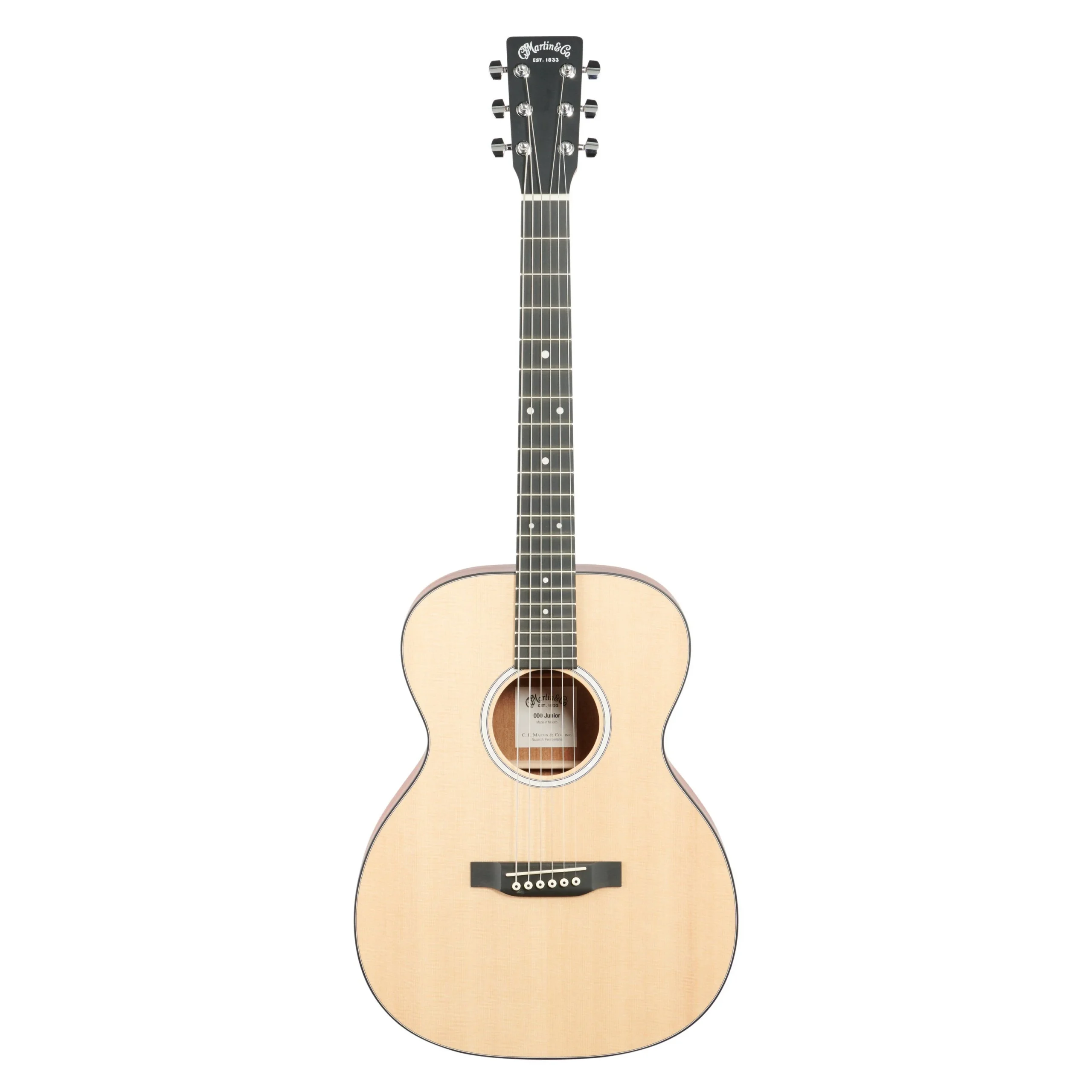 Martin 000Jr-10 Junior Acoustic Guitar (with Gig Bag)