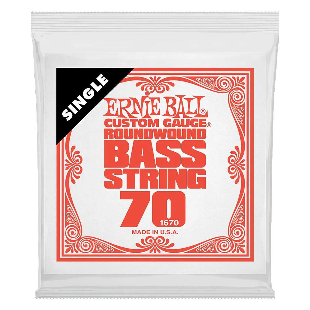 Ernie Ball .070 Nickel Wound Electric Bass String Single