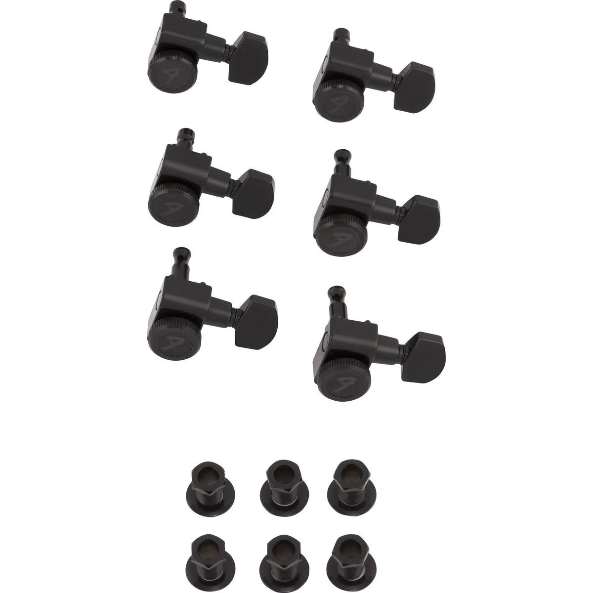 Fender Locking Stratocaster/Telecaster Tuning Machine Set | Black