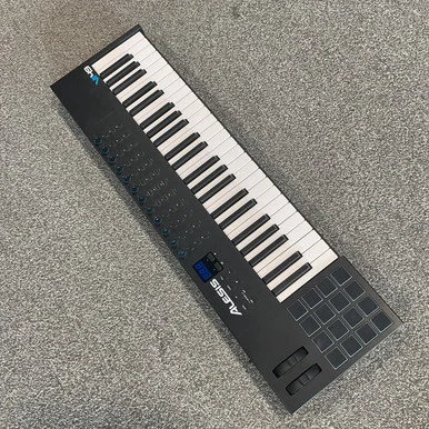 Used ALESIS VI49 49-Key MIDI Controller