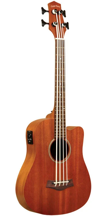 Gold Tone M-Bass 23-Inch Scale Acoustic-Electric MicroBass with Gig Bag
