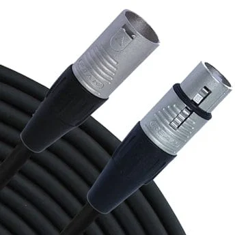 Rapco Horizon RM1 Series Microphone Cable | 1 foot | Black