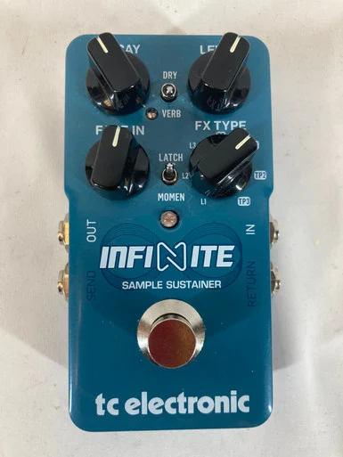 Used TC Electronic INFINITE SAMPLE SUSTAINER Pedal