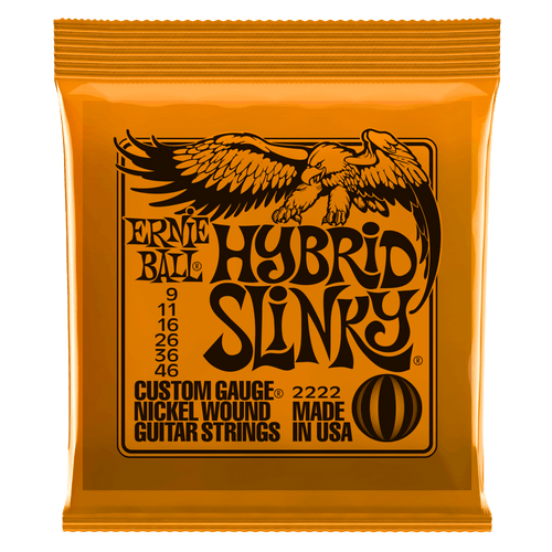 Ernie Ball HYBRID SLINKY NICKEL WOUND Guitar Strings