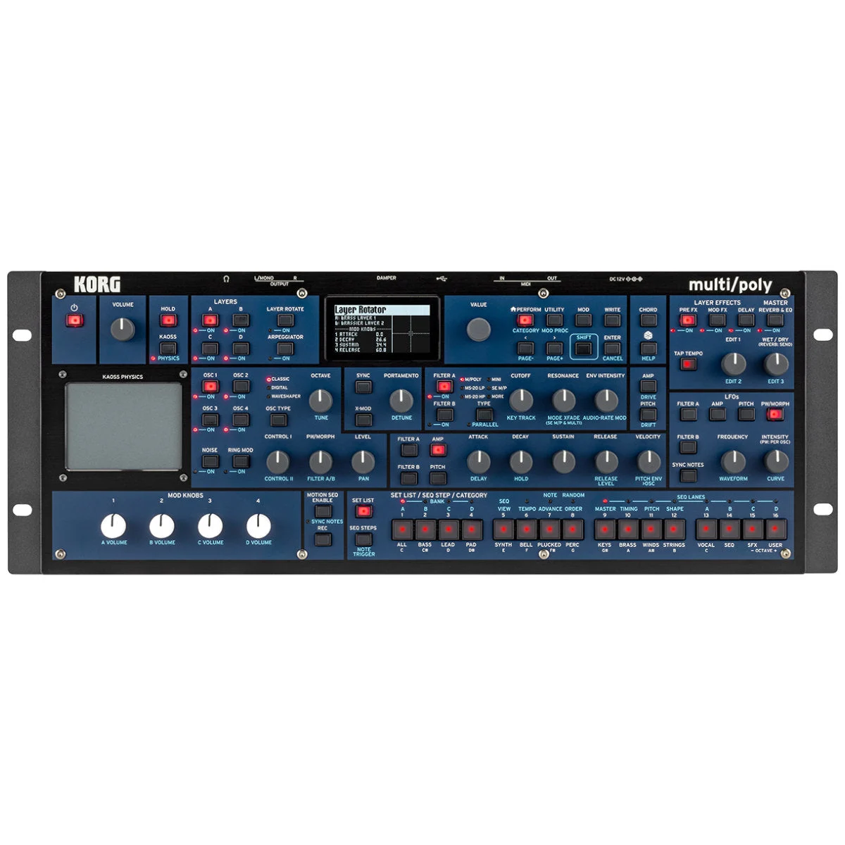 Korg Multi/Poly Analog-Modeling Synthesizer Module