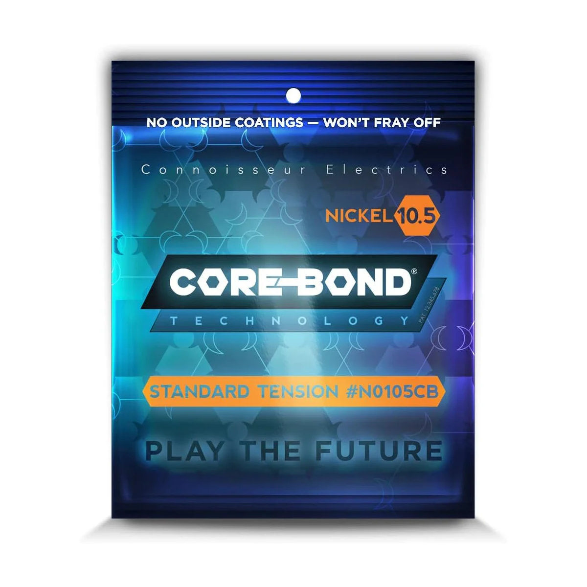 Black Diamond CORE-BOND Black Diamond Nickel Electric Guitar Strings - Light - 10.5-46