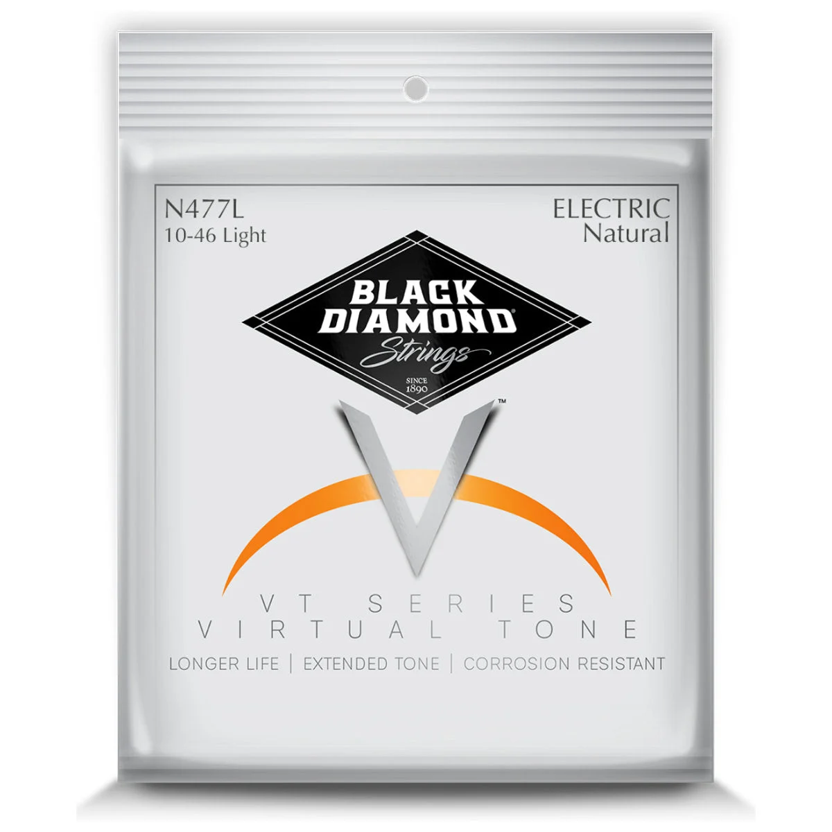 Black Diamond 400 Nickel Wound Premium Electric Guitar Strings - Light - 10-46