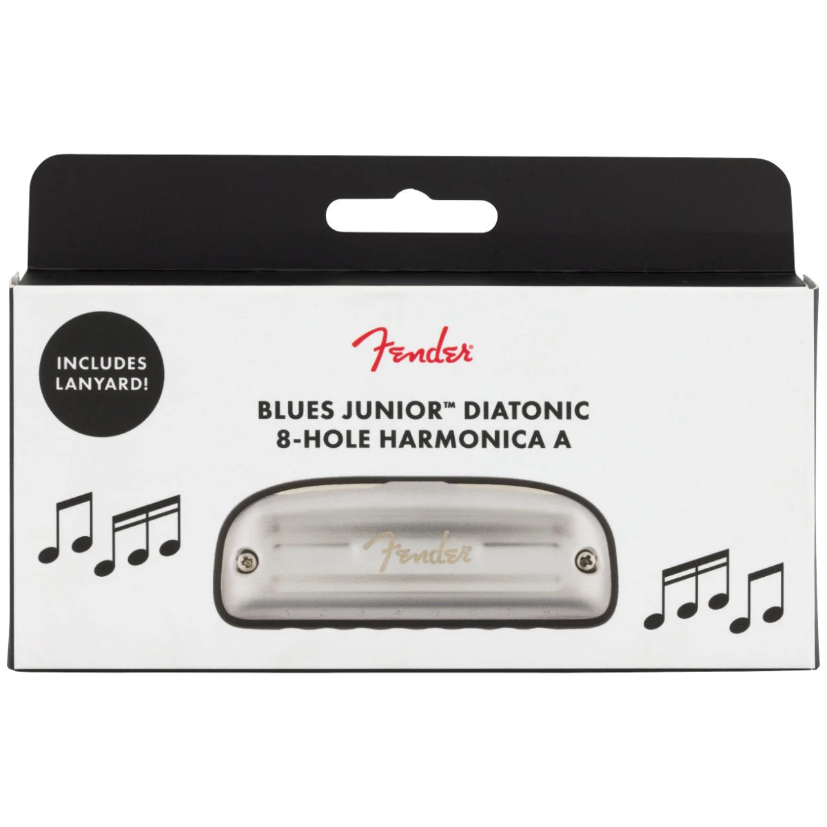 Fender Blues Junior Diatonic 8-hole Harmonica - Key of A
