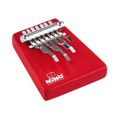NINO Percussion Medium Wood Kalimba | Red
