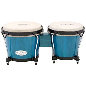 TOCA SYNERGY SERIES 2100BB BONGOS, BAHAMA BLUE