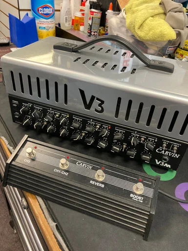 Used Carvin V3M Tube Guitar Amp No Size