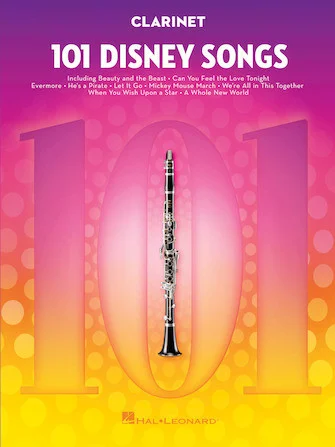 101 Disney Songs Clarinet
