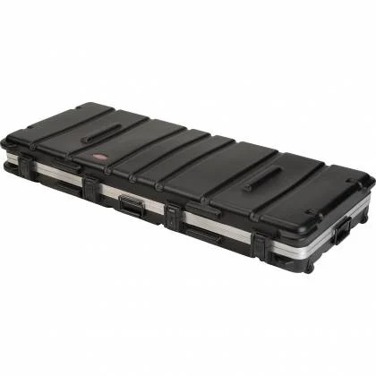 SKB 88-Note Vacuum-formed Keyboard Case w/ wheels TSA Locking trigger latch - 58.25" x 21.5" x 6.5"