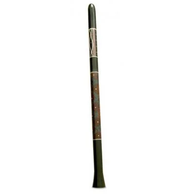 Toca DIDG-DUROLG Duro Didgeridoo, Black with Art, Large