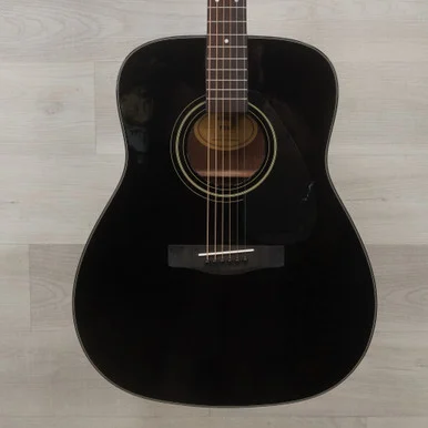 Used Yamaha F335 Laminate Top Acoustic Guitar Black