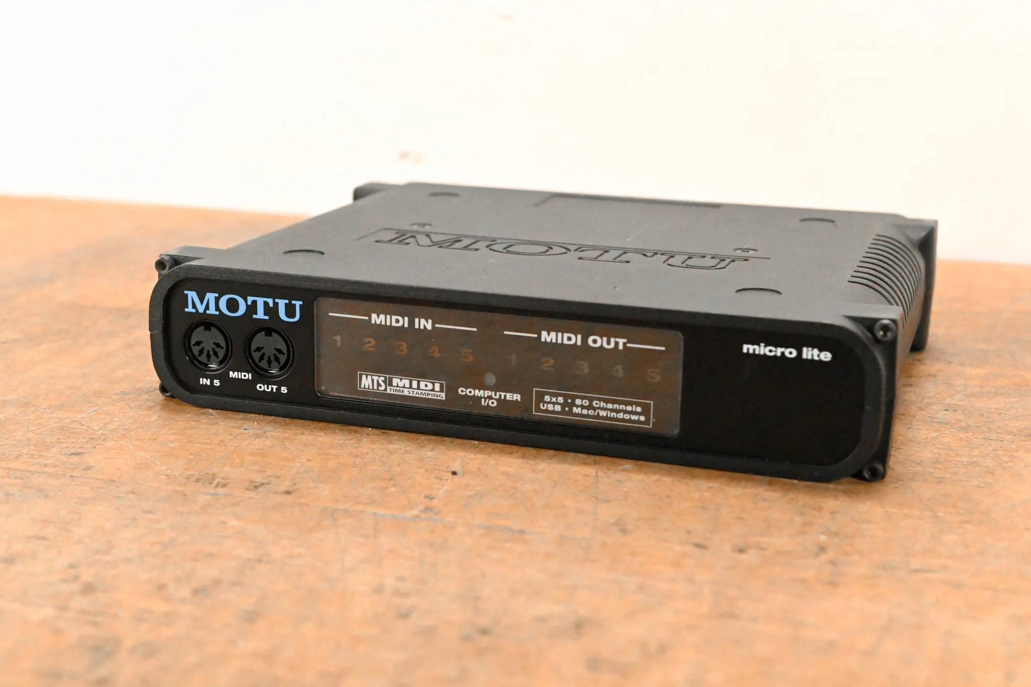 MOTU micro lite 5x5 USB MIDI Interface