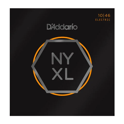 D'Addario NYXL1046 Nickel Wound Electric Guitar Strings Regular Light 10-46