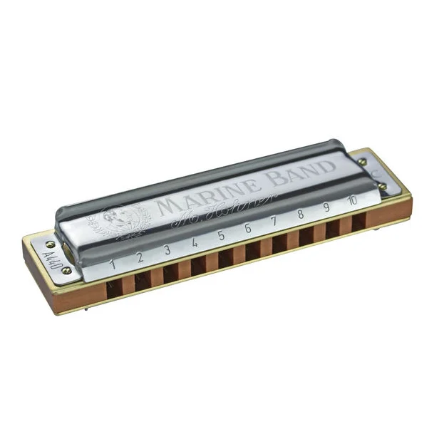 Hohner 1896BX-Bf Marine Band 1896 Classic Harmonica - Key of Bb