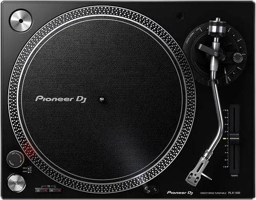 Pioneer PLX-500 Share High-torque, Direct Drive Turntable, Black