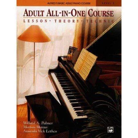Alfred's BASIC Adult All-In-One Piano, Book 1