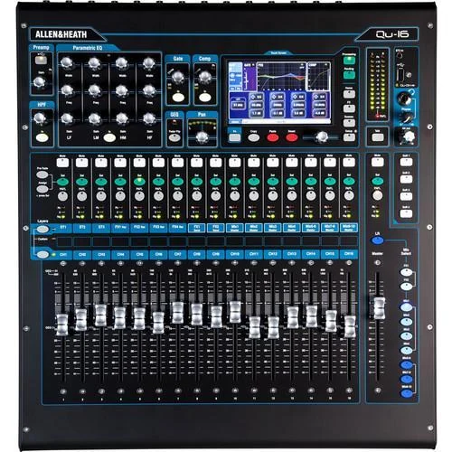 Allen & Heath Qu-16C Rackmountable Digital Mixer (Chrome Edition)