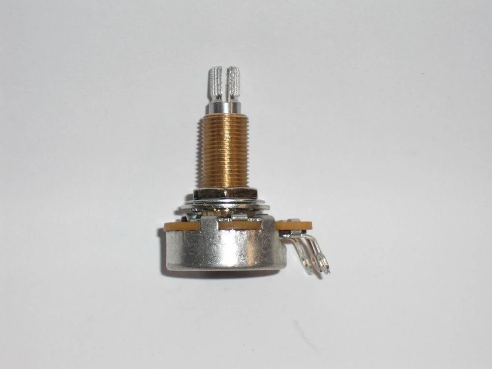 Allparts 25K Audio Pot 3/4 Long Threaded Bushing CTS Split Shaft EP-4645-000