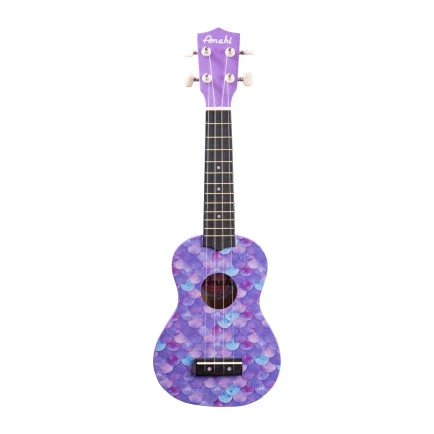 Amahi Mermaid Design Soprano Ukulele