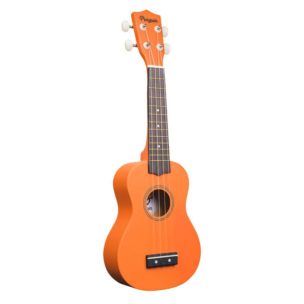 Amahi PGUK Penguin Student Ukulele with Bag, Orange
