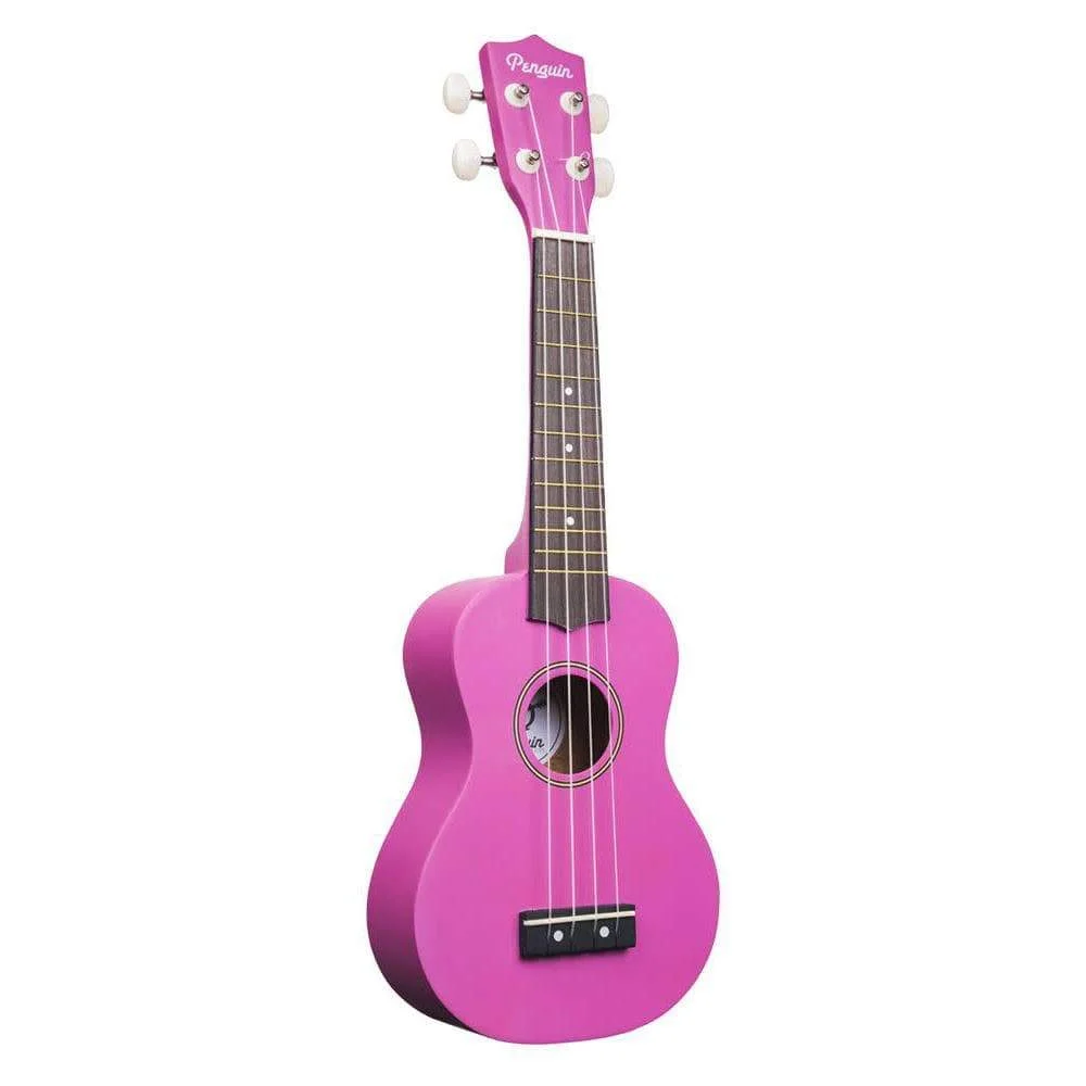 Amahi PGUK Penguin Student Ukulele with Bag, Purple