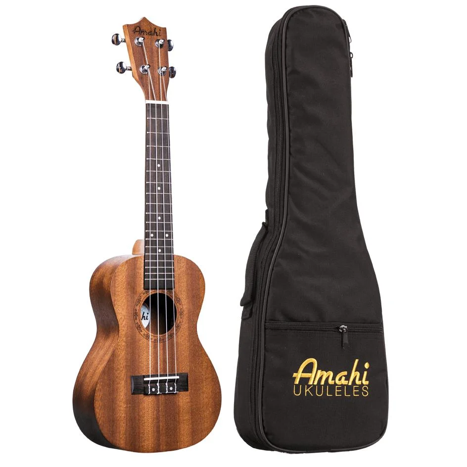 Amahi UK210C Concert Mahogany Ukulele With Deluxe Bag