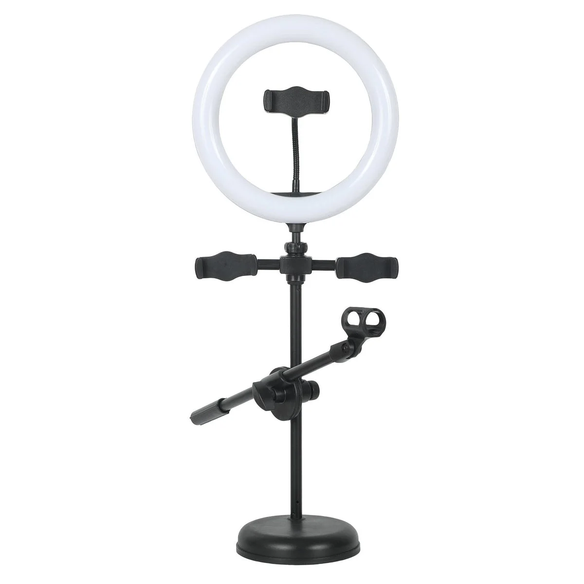 CAD LS5 Podmaster Ring Light with Phone Mounts, Mic Boom