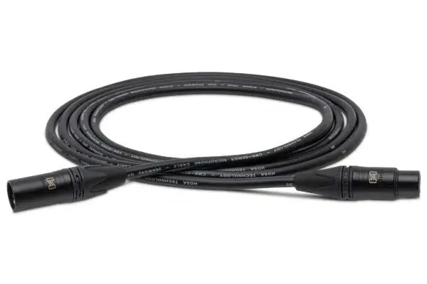 Hosa Edge Microphone Cable | Neutrik XLR3F to XLR3M | 100ft