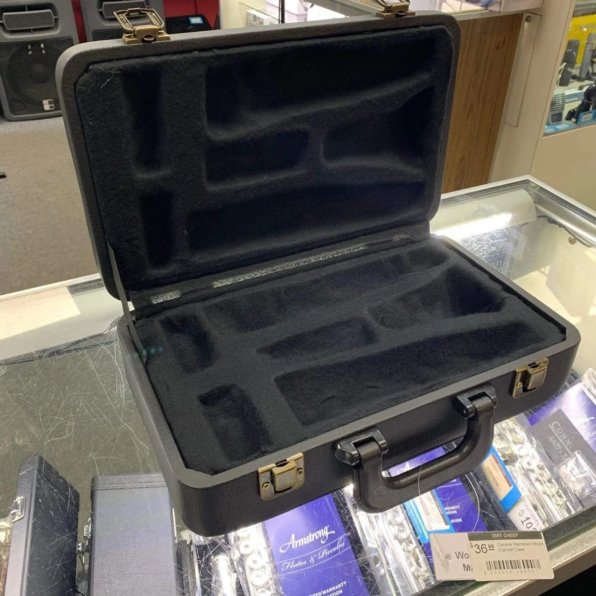 Capece Hardshell Wood Clarinet Case