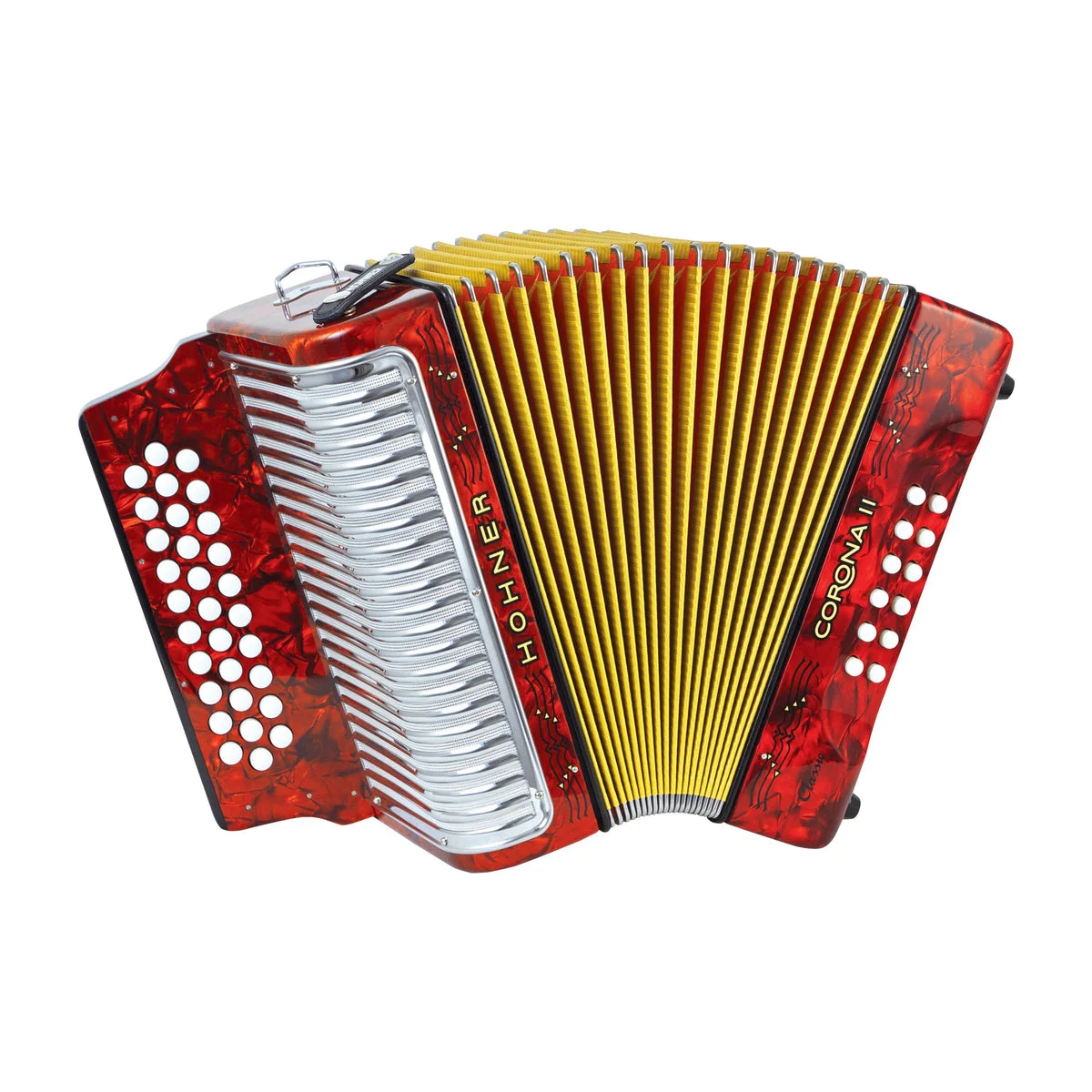 Hohner Corona II Classic Accordion Key of F/Bb/Eb