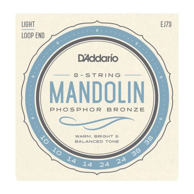 D'Addario EJ73 Phosphor Bronze Light Mandolin Strings